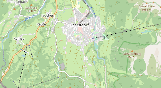 Tagungshotels auf Karte