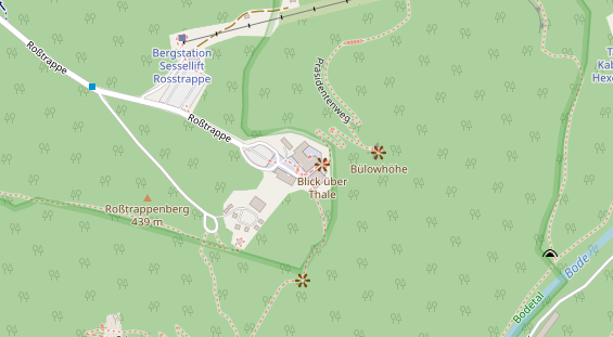 Tagungshotels auf Satellitenbild