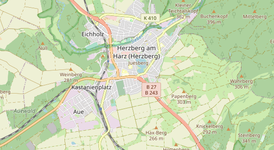 Tagungshotels auf Karte