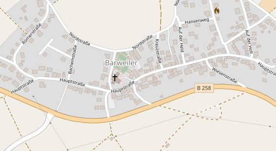 Tagungshotels auf Satellitenbild
