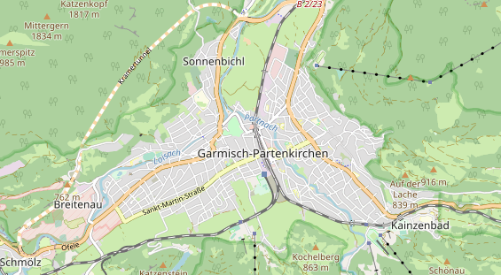 Tagungshotels auf Karte