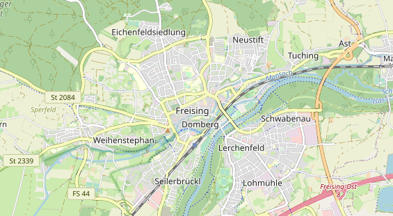 Tagungshotels auf Karte