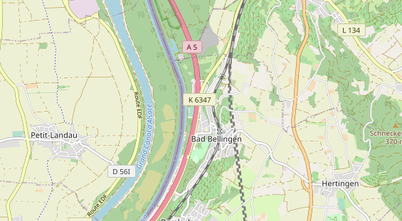 Tagungshotels auf Karte