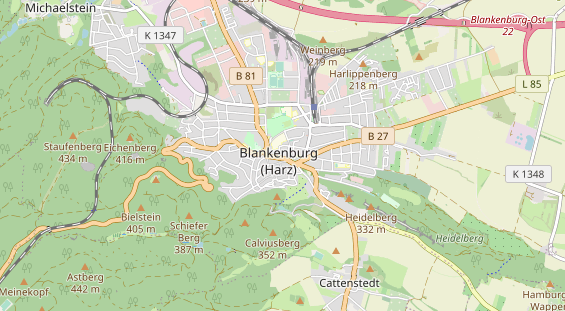 Tagungshotels auf Karte
