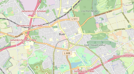 Tagungshotels auf Karte
