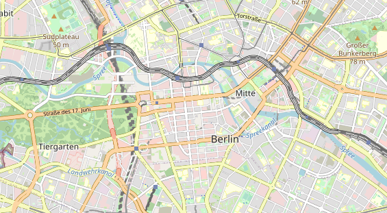 Eventlocations auf Karte