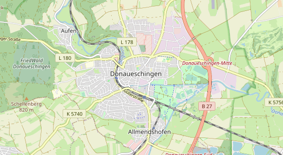 Tagungshotels auf Karte