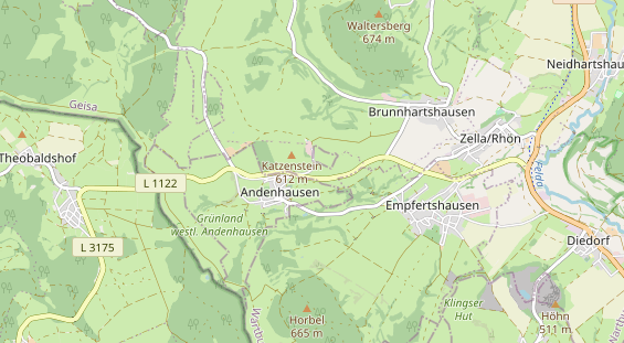 Tagungshotels auf Karte