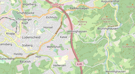 Tagungshotels auf Karte
