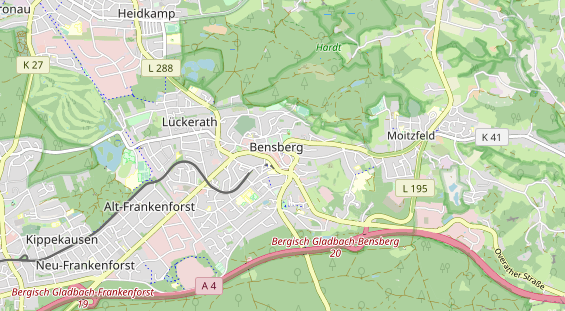 Tagungshotels auf Karte