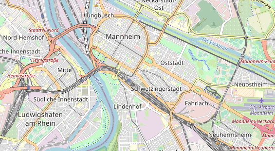 Tagungshotels auf Karte