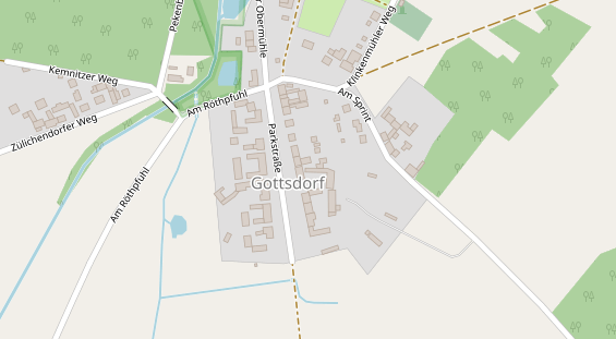 Tagungshotels auf Satellitenbild