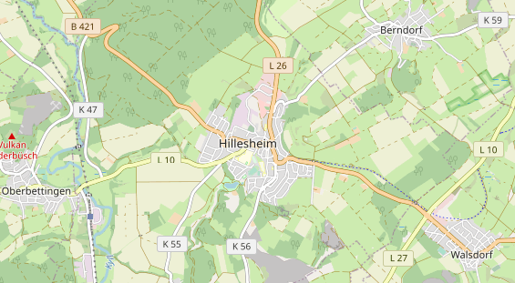Tagungshotels auf Karte