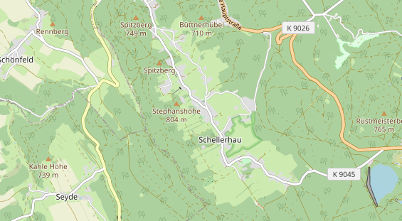 Tagungshotels auf Karte