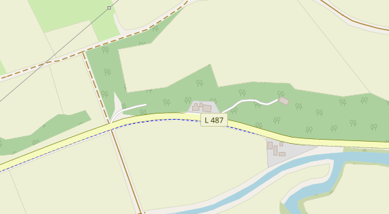 Tagungshotels auf Satellitenbild