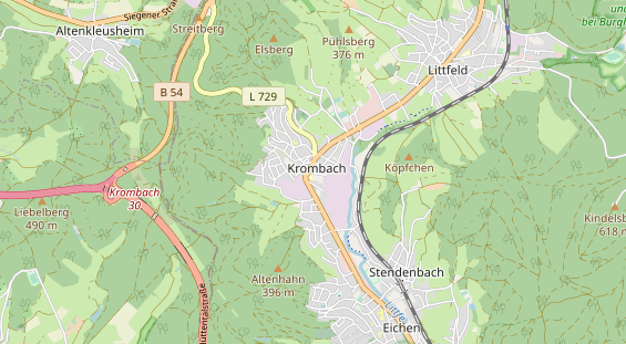 Tagungshotels auf Karte