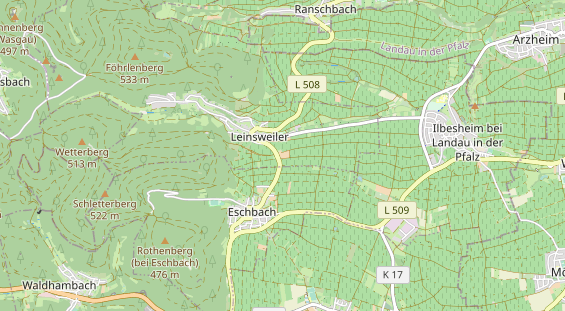 Tagungshotels auf Karte