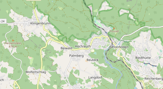 Tagungshotels auf Karte