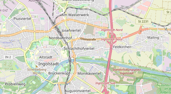 Tagungshotels auf Karte