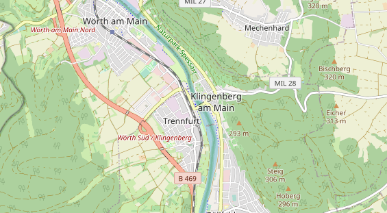 Tagungshotels auf Karte