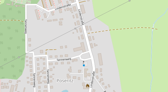 Tagungshotels auf Satellitenbild