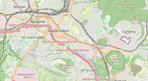 Tagungshotels auf Karte