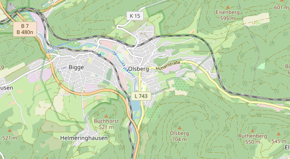 Tagungshotels auf Karte