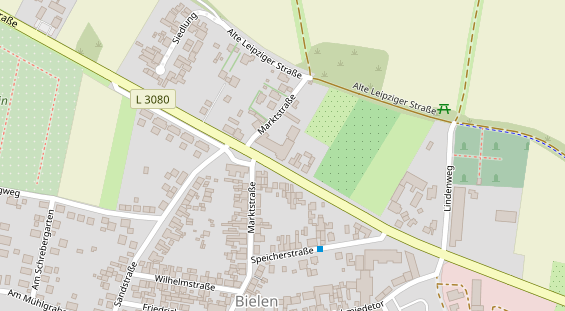 Tagungshotels auf Satellitenbild