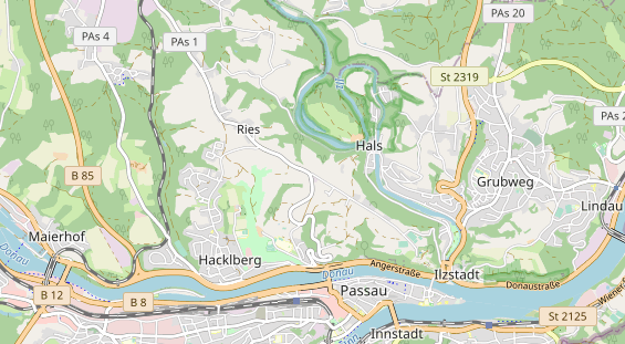 Eventlocations auf Karte