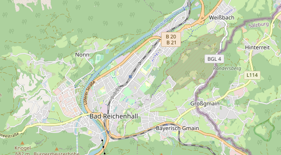 Tagungshotels auf Karte