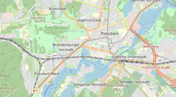 Eventlocations auf Karte
