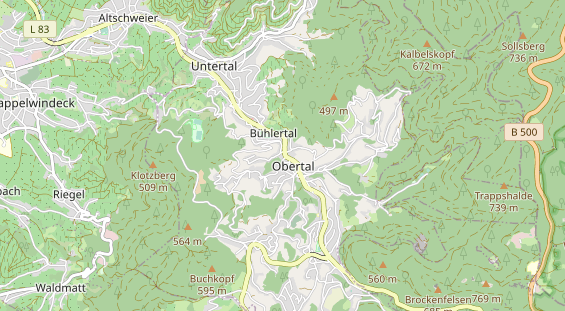 Tagungshotels auf Karte