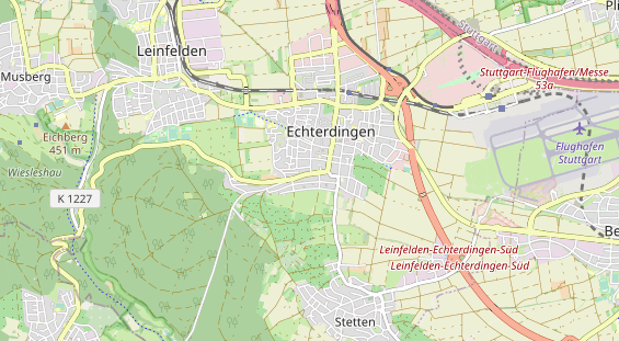 Tagungshotels auf Karte