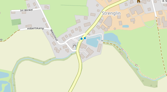 Tagungshotels auf Satellitenbild