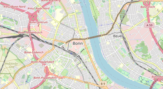 Tagungshotels auf Karte