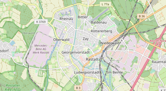 Tagungshotels auf Karte