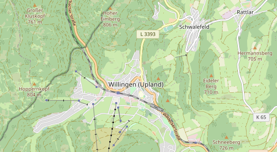 Tagungshotels auf Karte