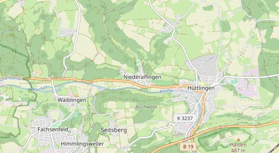 Tagungshotels auf Karte