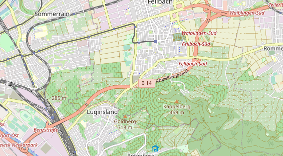 Tagungshotels auf Karte