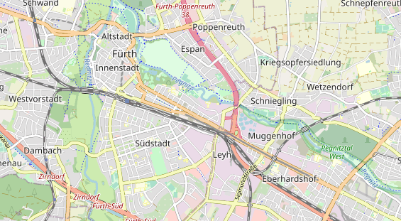 Eventlocations auf Karte