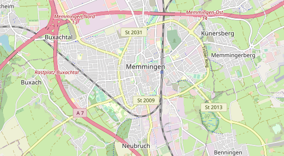 Tagungshotels auf Karte