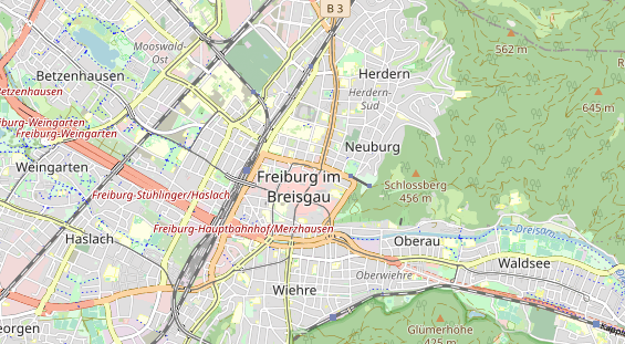 Tagungshotels auf Karte