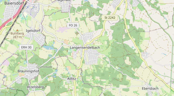 Tagungshotels auf Karte