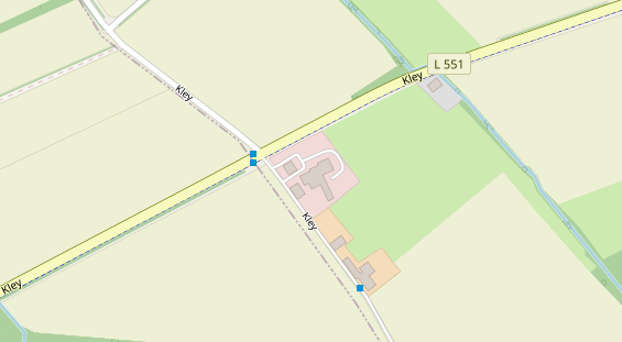 Tagungshotels auf Satellitenbild