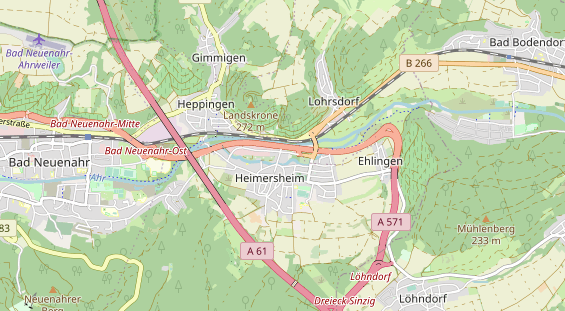Eventlocations auf Karte