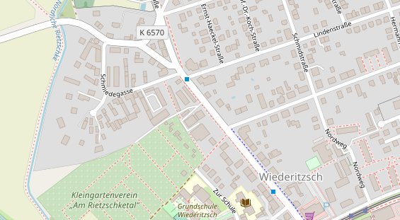 Tagungshotels auf Satellitenbild