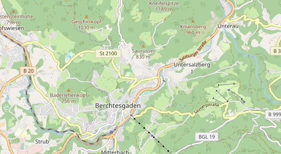 Tagungshotels auf Karte