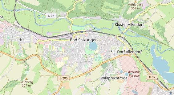 Tagungshotels auf Karte