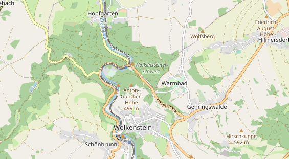 Tagungshotels auf Karte