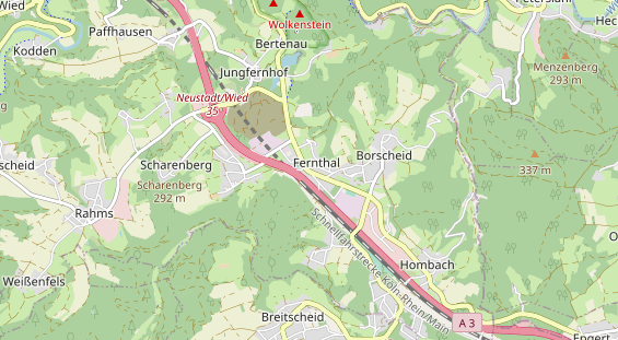 Tagungshotels auf Karte